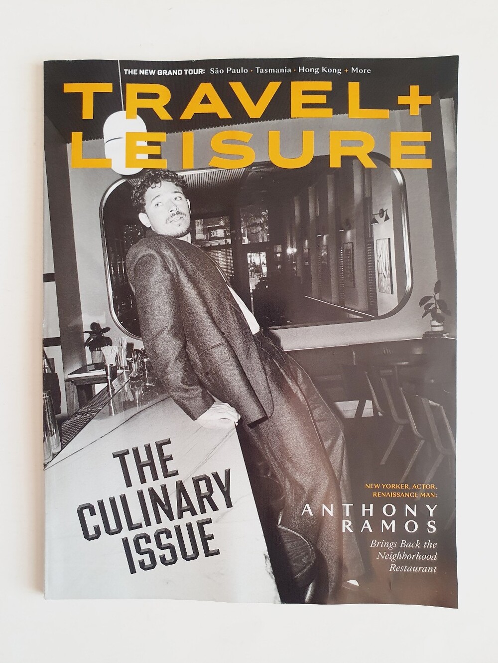Travel + Leisure Magazine September, 2026 - The Culinary Issue - Anthony Ramos